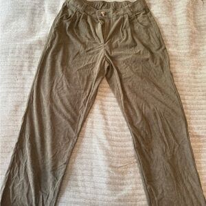 Women’s Corduroy Olive Pants